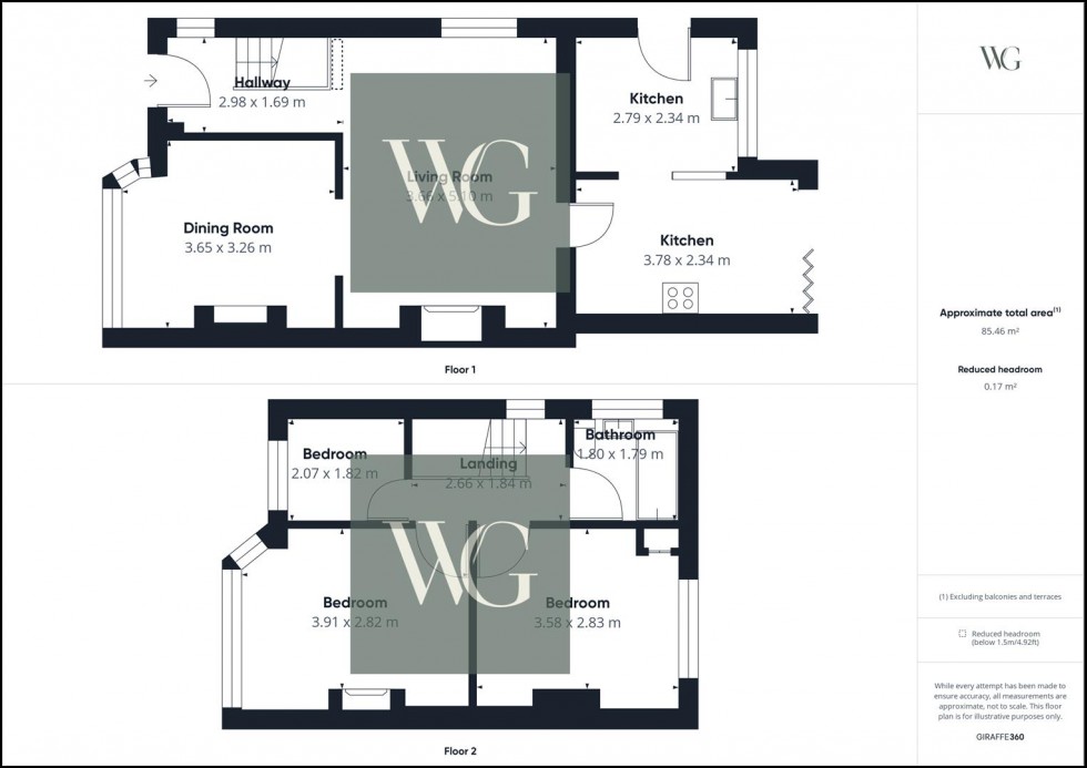 Floorplan for 13 Maudon Grove, Norton, Malton, YO17 8AH