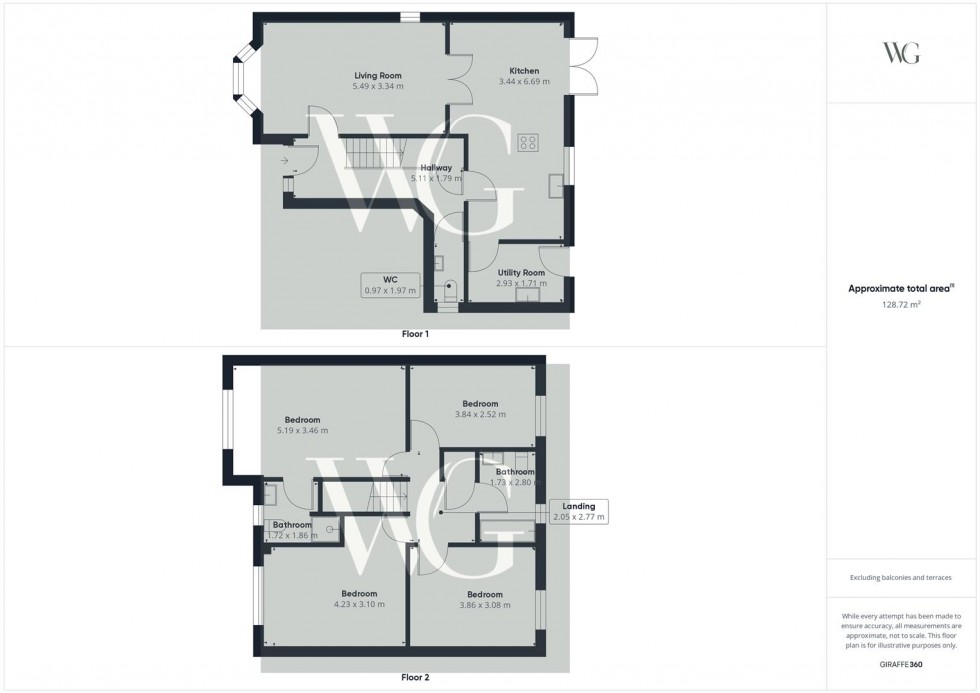 Floorplan for 14 Field Close, Malton, North Yorkshire, YO17 7PL