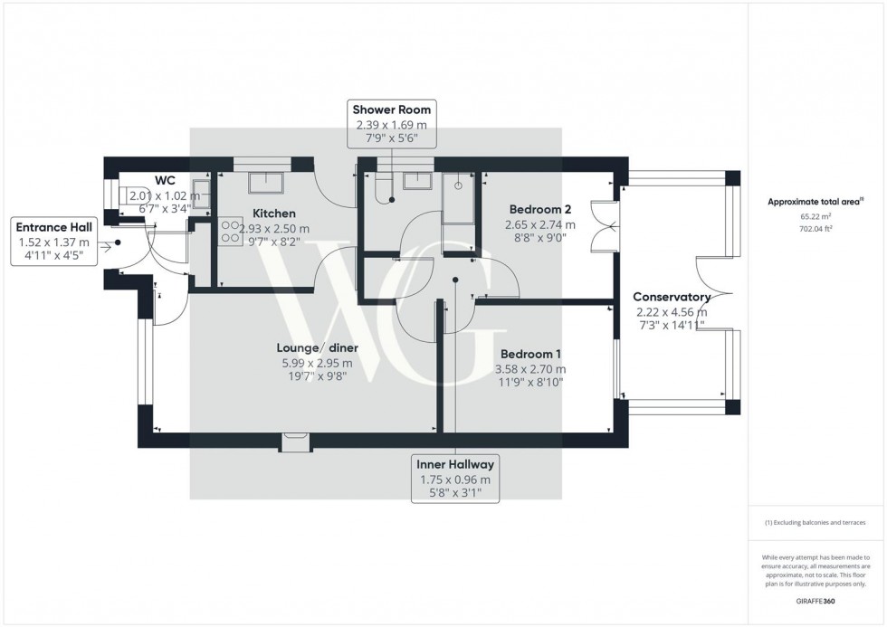 Floorplan for 61 Bracken Road, Driffield, YO25 6UP