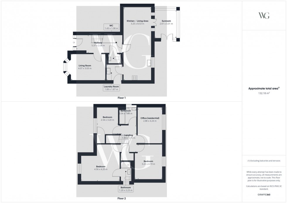 Floorplan for 4, Buckton Close, Rillington, Malton, North Yorkshire, YO17 8FB