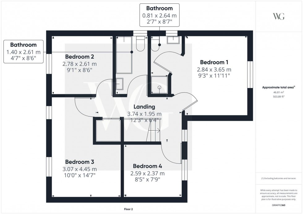 Floorplan for 10 Bethell Walk, Driffield, YO25 5PD