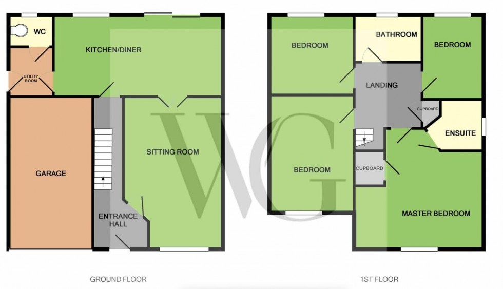 Floorplan for 2, Nursery Way, Norton, Malton, North Yorkshire, YO17 8DP