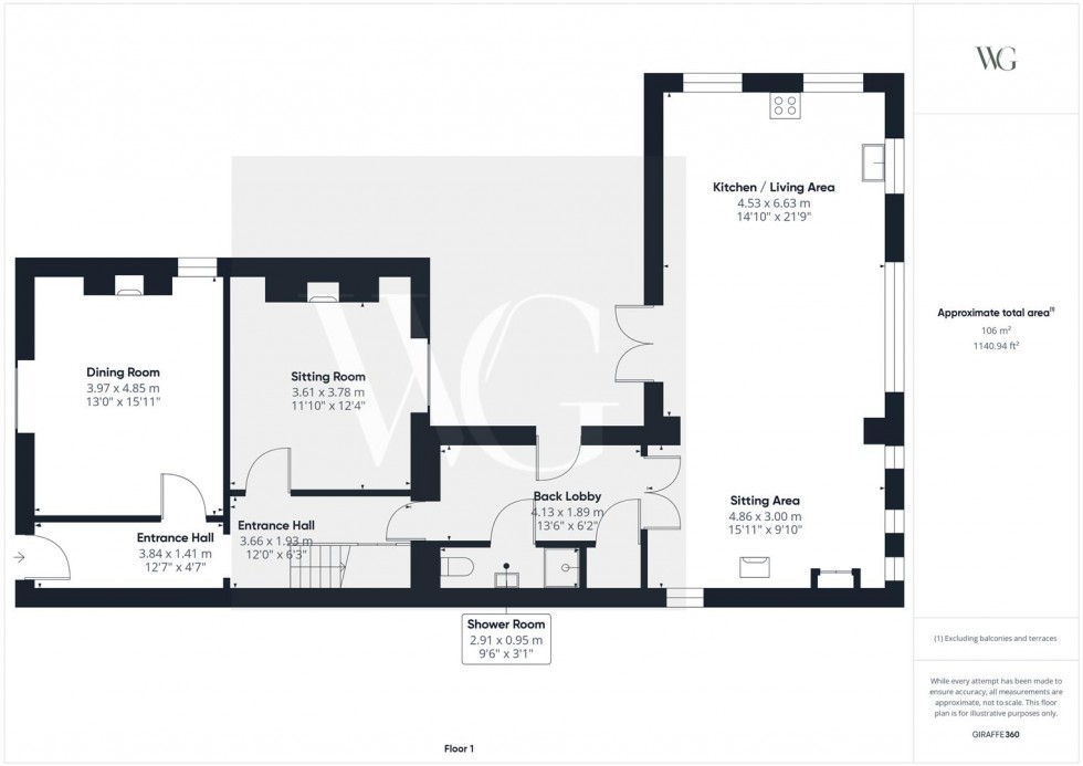 Floorplan for The Other House, Brigham, Driffield, YO25 8JW