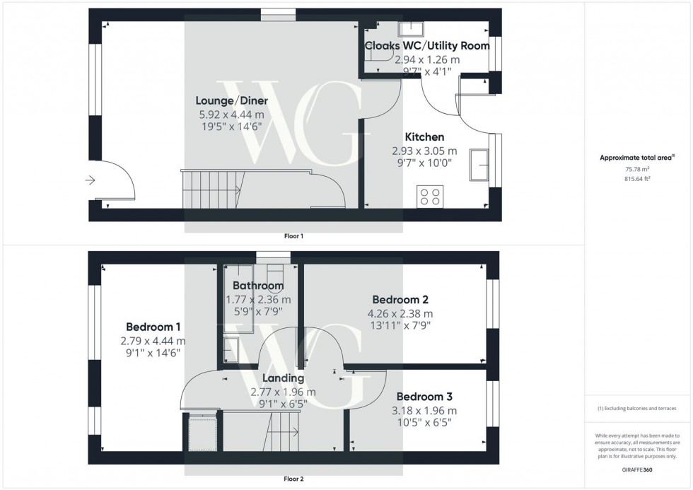 Floorplan for 5 Bentley Close, Driffield, YO25 6BF