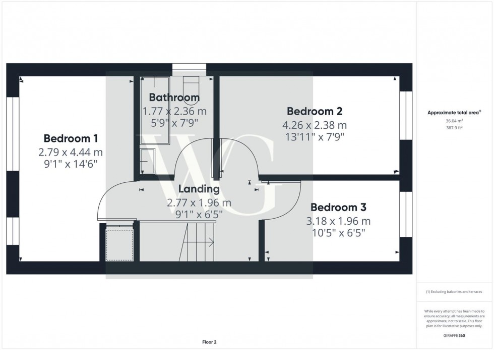 Floorplan for 5 Bentley Close, Driffield, YO25 6BF