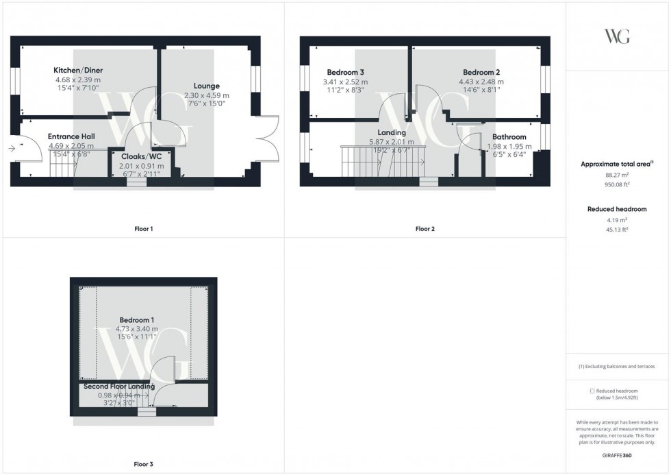 Floorplan for 31 Mill Chase, Nafferton, Driffield, YO25 4PE