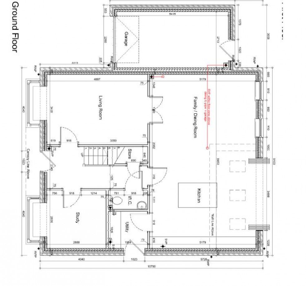 Floorplan for Type E1, Willow Developments, River View, High St, Hook, Goole, DN14 5NU