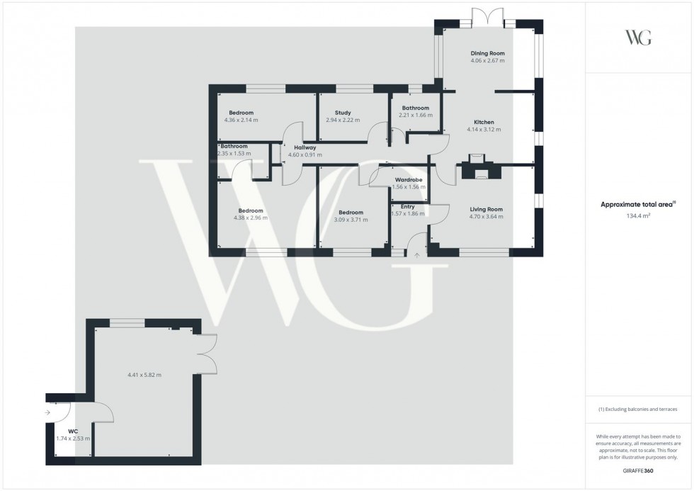 Floorplan for The Hollies, Ryton, Malton, Norton, North Yorkshire, YO17 6RZ