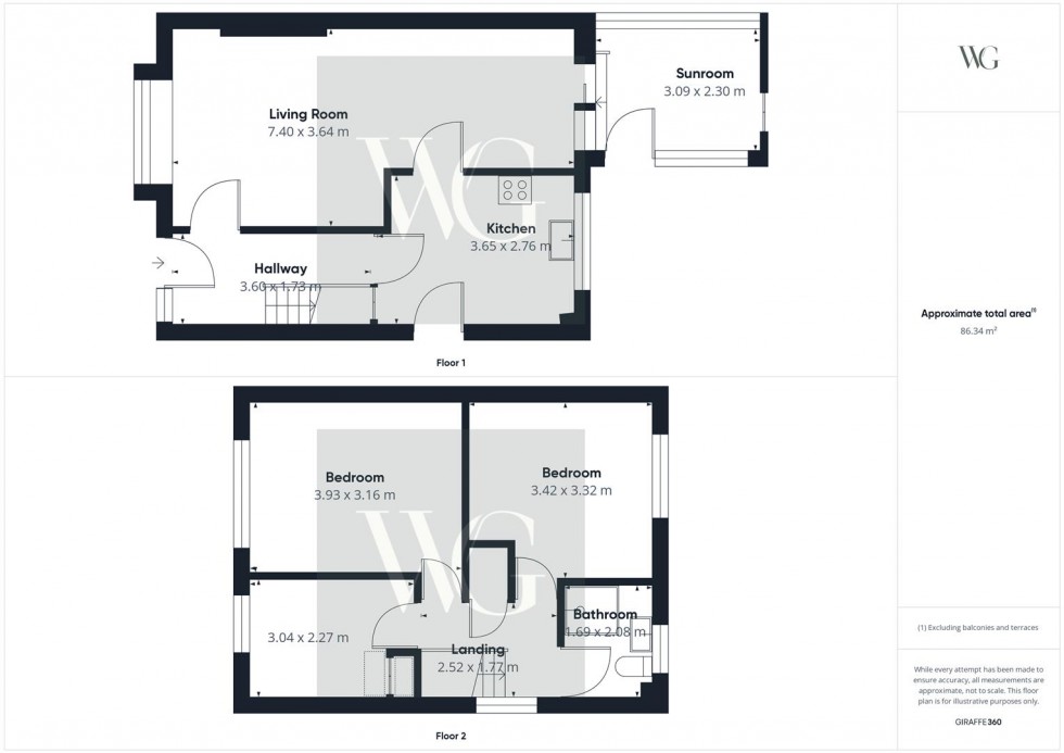 Floorplan for 7a Welham Road, Norton, Malton, North Yorkshire, YO17 9DP