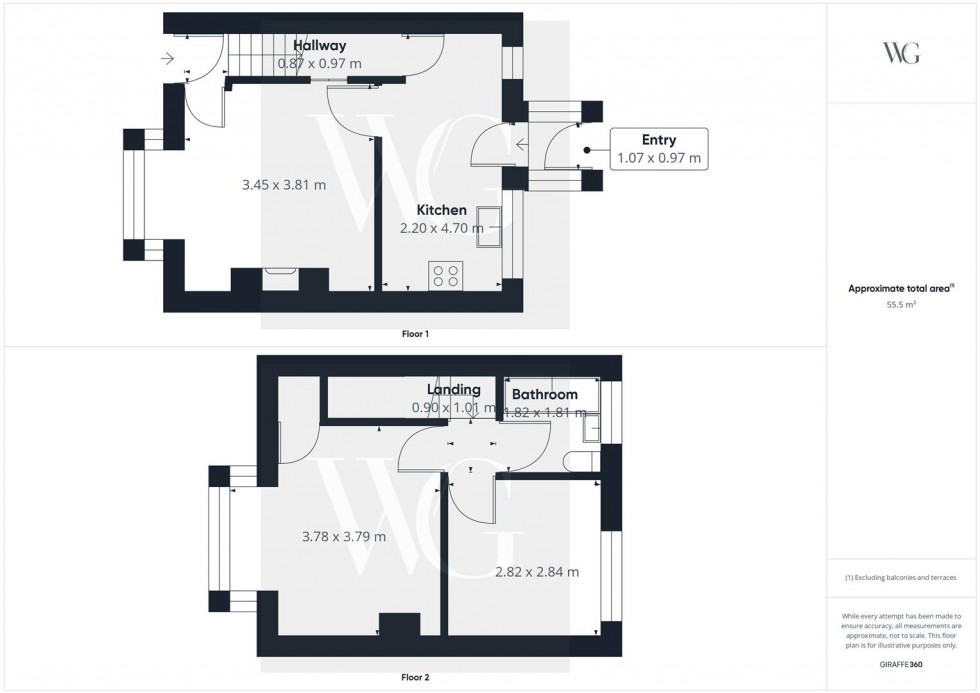 Floorplan for 44, Maudon Avenue, Pickering, North Yorkshire, YO18 7EJ