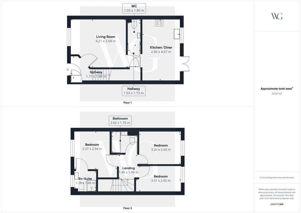 Floorplan for 77, Harebell Road, Malton, North Yorkshire, YO17 7FW