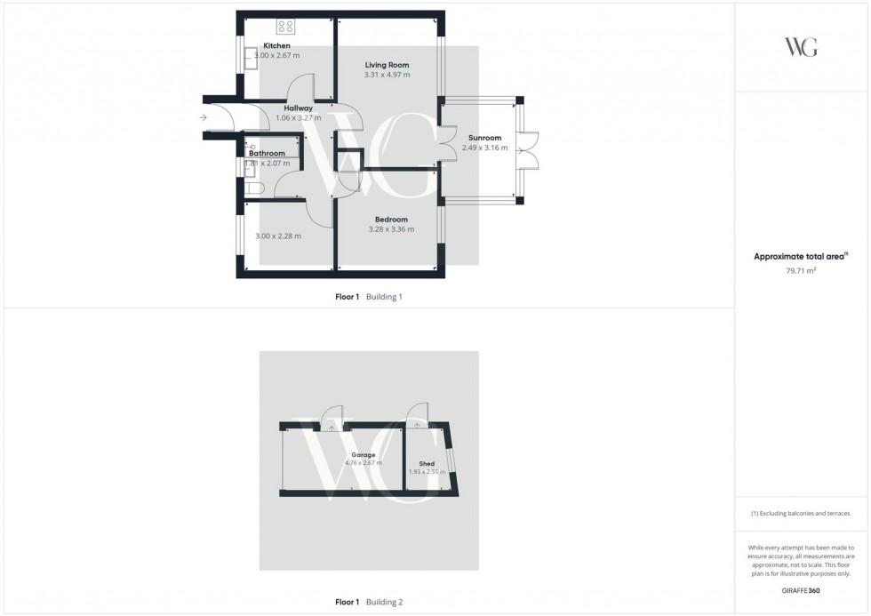 Floorplan for 10, Middlefield Close, Weaverthorpe, Malton, YO17 8EJ