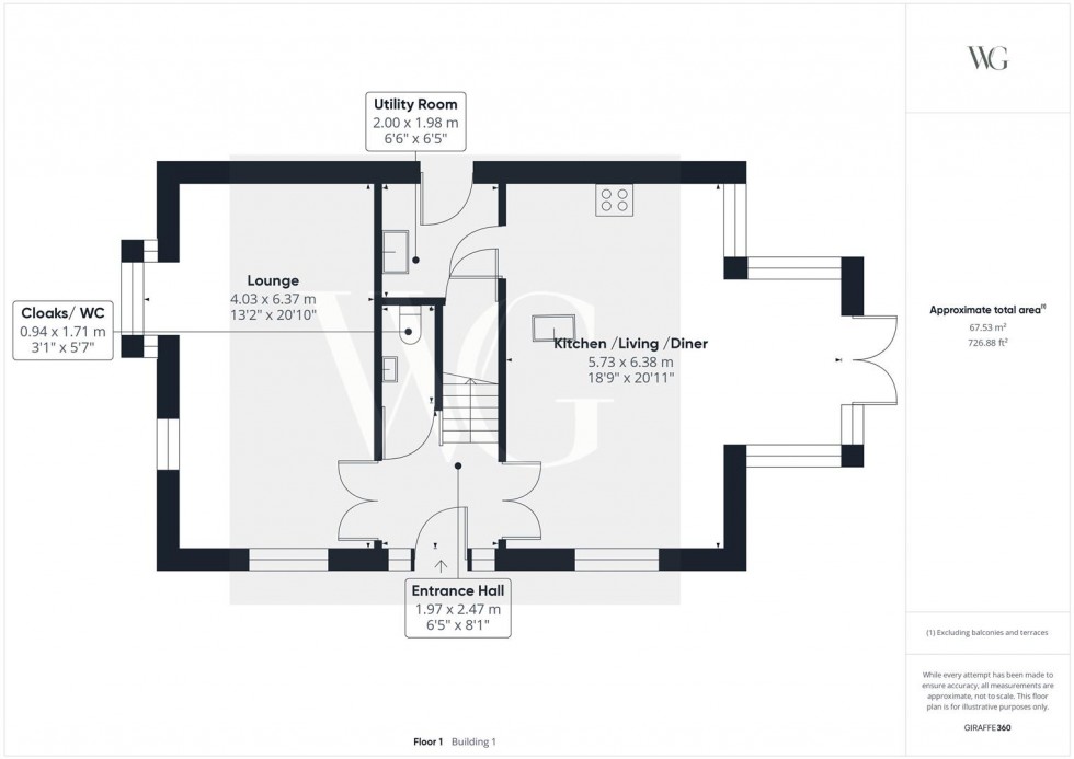 Floorplan for 3 Nunings Way, Nafferton, Driffield, YO25 4HL