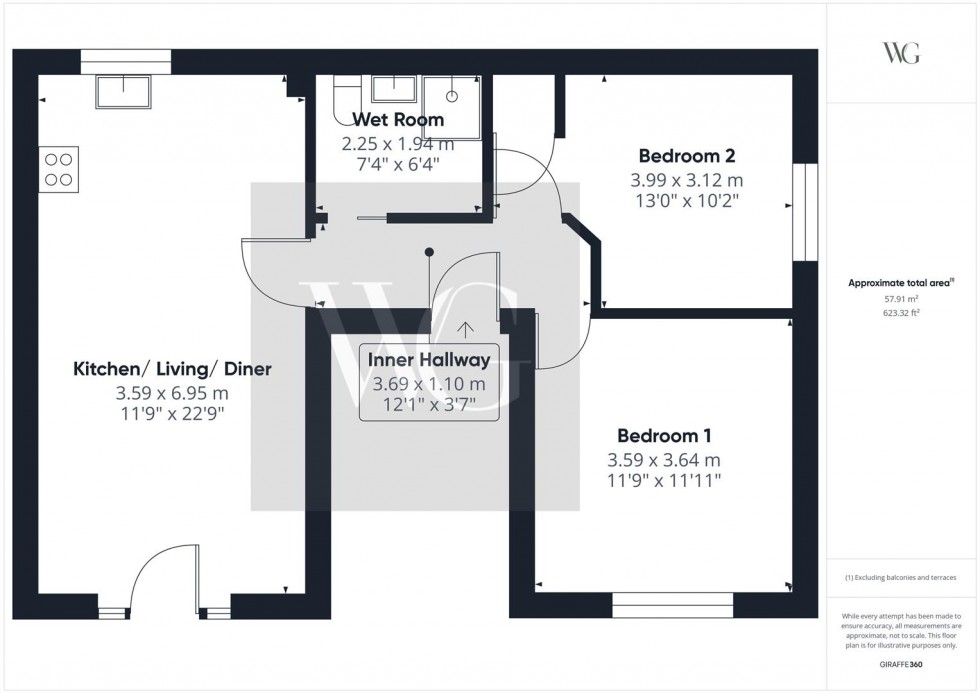 Floorplan for 27 Easingwood Way, Driffield, YO25 5PJ