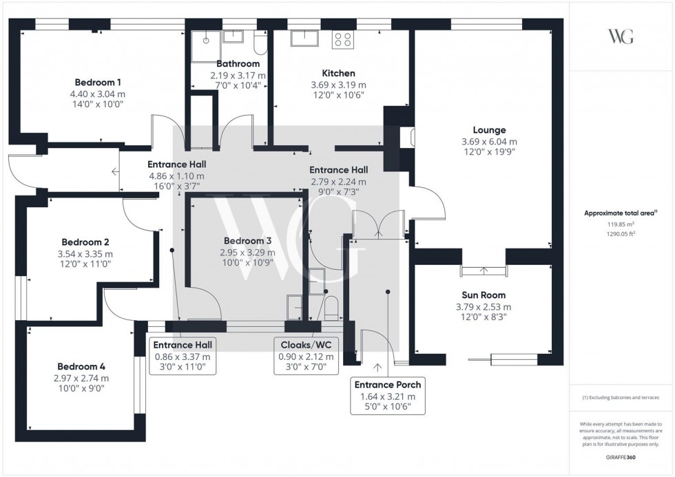 Floorplan for 10 Howe Lane, Nafferton, Driffield, YO25 4JU