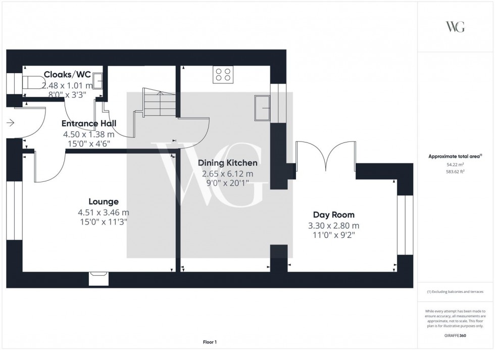 Floorplan for 42 New Walk, Driffield, YO25 5LE