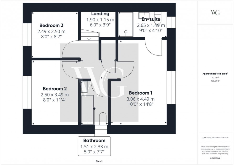 Floorplan for 42 New Walk, Driffield, YO25 5LE