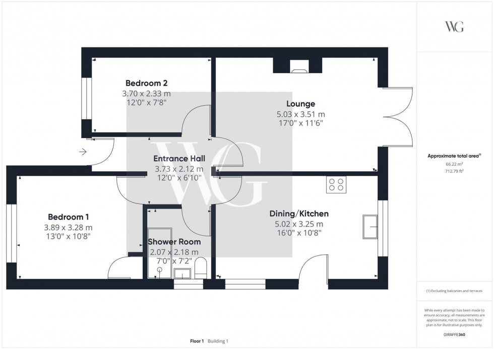 Floorplan for 33 Angus Drive, Driffield, YO25 5BQ