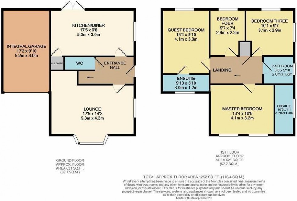 Floorplan for 29 Westfield Avenue, Norton, Malton, YO17 8DN