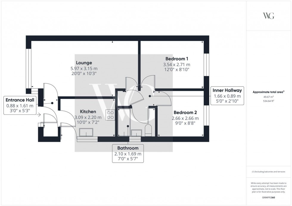 Floorplan for 5 Pomona Way, Driffield, YO25 6YH