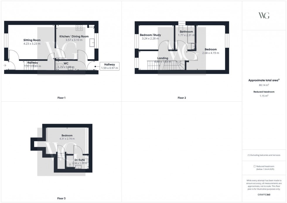 Floorplan for 32, Outgang Road, Pickering, North Yorkshire, YO18 7EL