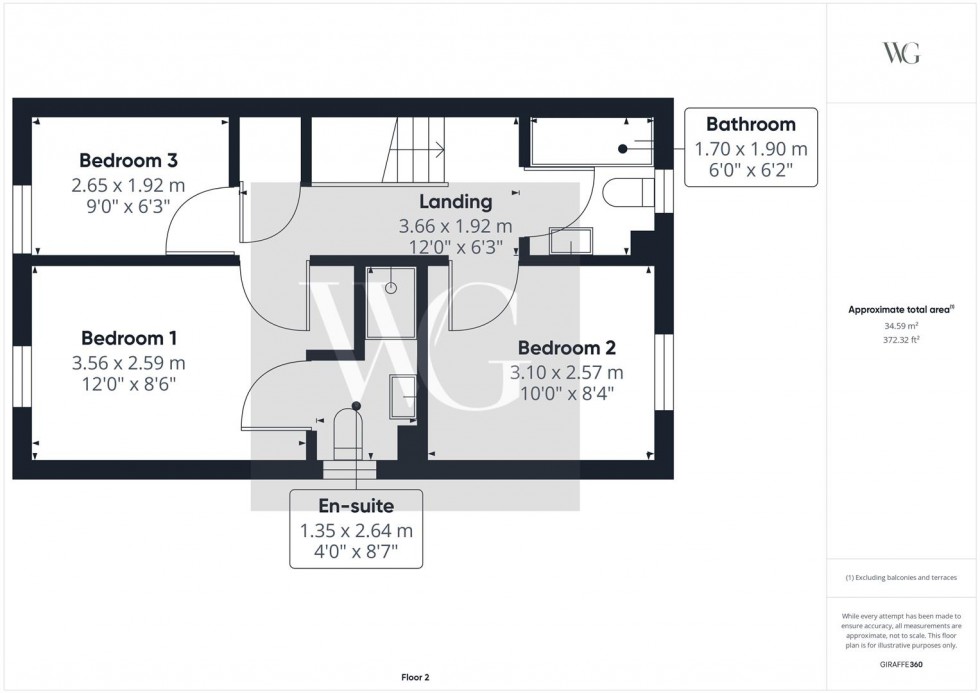 Floorplan for 5 Nalton Drive, Driffield, YO25 5GE