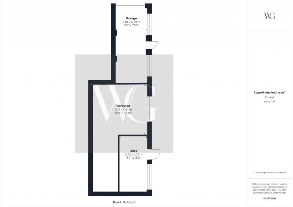 Floorplan for The Old Post Office, Main Street, Bainton, Driffield, YO25 9NE