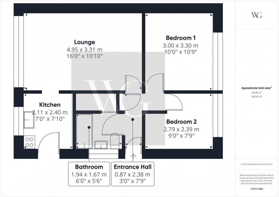 Floorplan for 26 Greenlands, Driffield, YO25 5HY