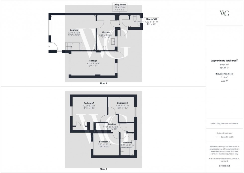 Floorplan for 11 Cross Keys Court, Cranswick, Driffield, YO25 9NA