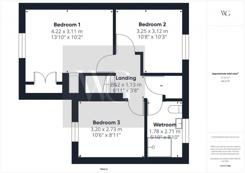 Floorplan for 11 Cross Keys Court, Cranswick, Driffield, YO25 9NA