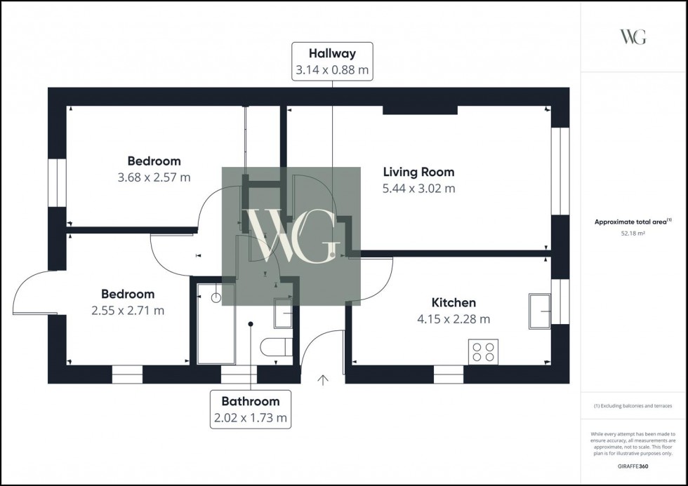 Floorplan for 22, Holgate Close, Malton, North Yorkshire, YO17 7YP