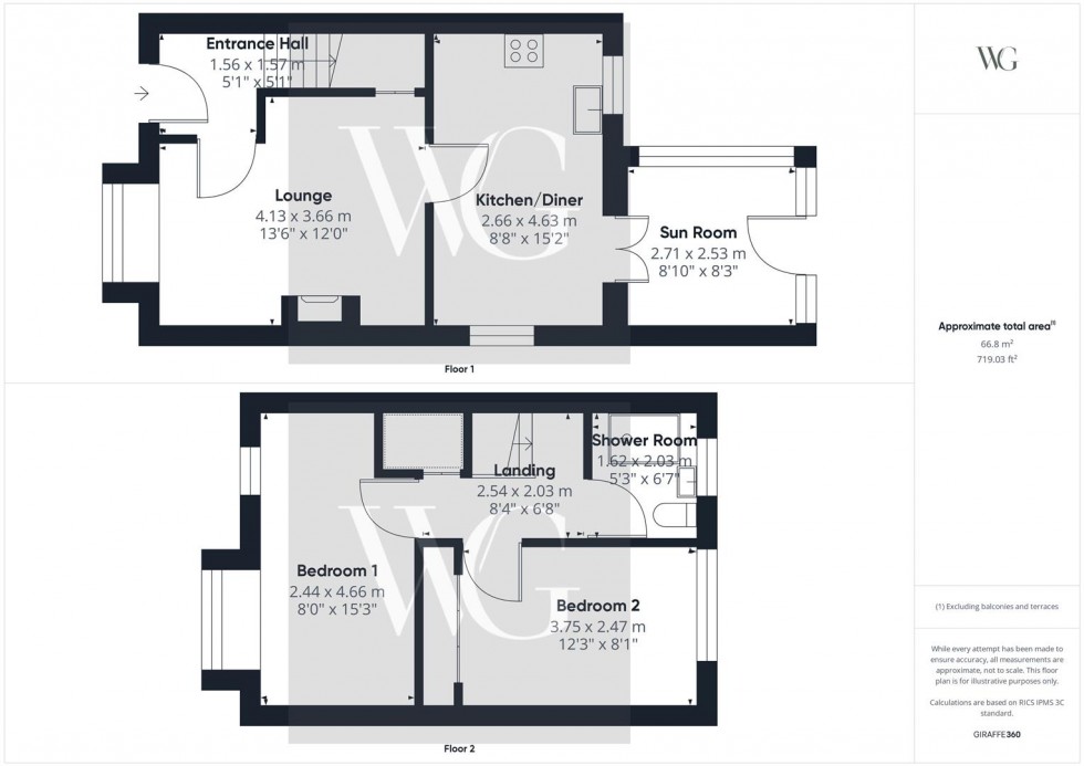 Floorplan for 9A Middle Street South, Driffield, YO25 6PT