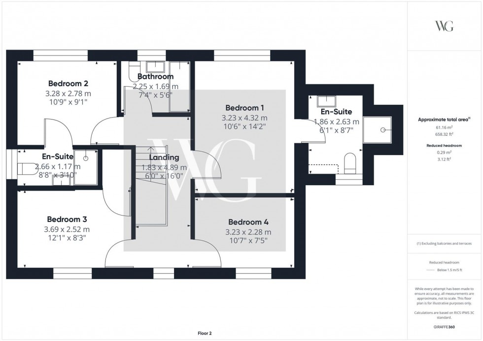 Floorplan for 3 Blakedale Drive, Driffield, YO25 6BD