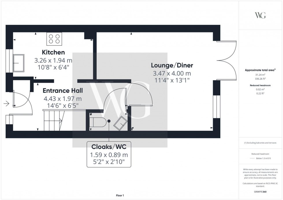 Floorplan for 3 Robson Rise, Driffield, YO25 5AP