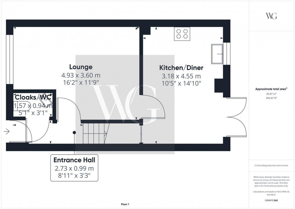 Floorplan for Nalton Drive, Driffield