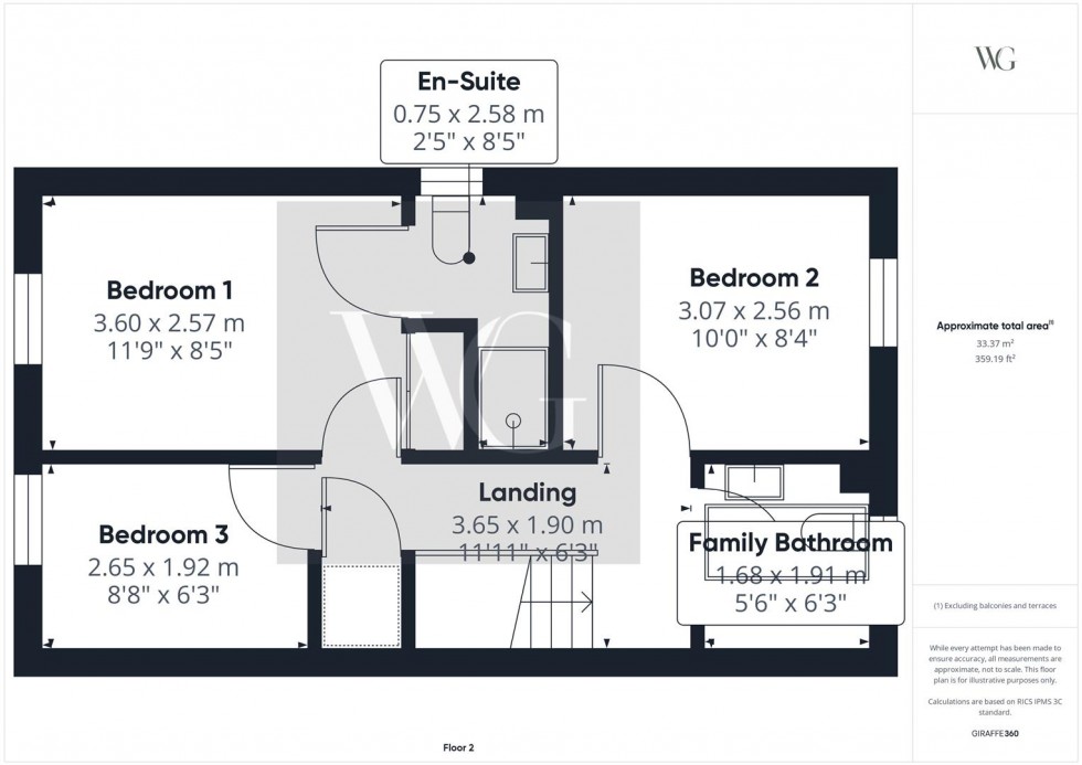 Floorplan for Nalton Drive, Driffield