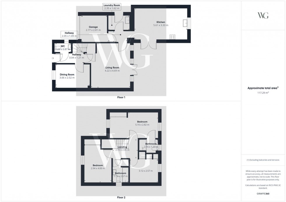 Floorplan for 8 Woodlands Park, Pickering, North Yorkshire, YO18 7AH