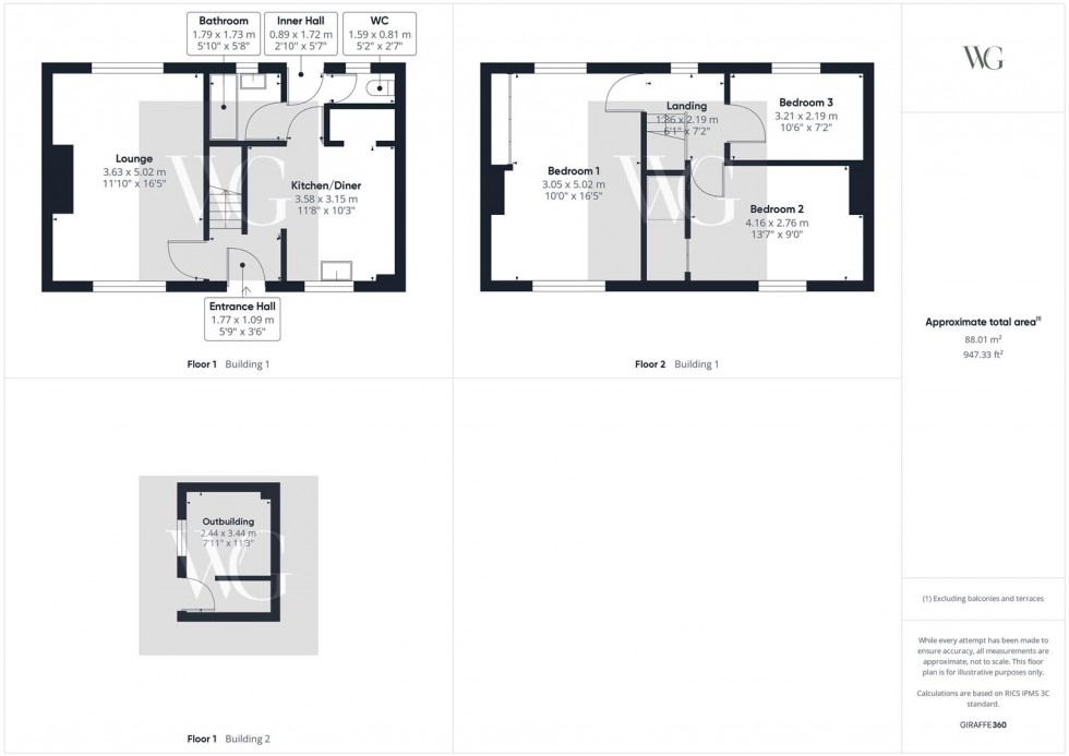 Floorplan for 11 Eastlands, Nafferton, Driffield, YO25 4LA