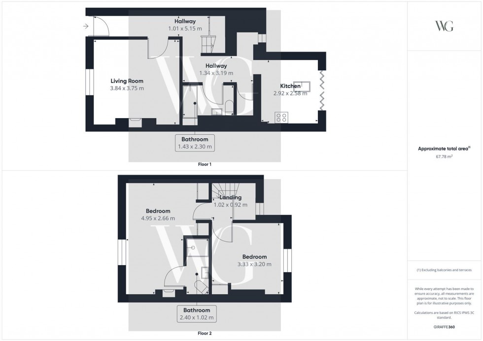 Floorplan for 63 Town Street, Old Malton, Malton, North Yorkshire, YO17 7HB