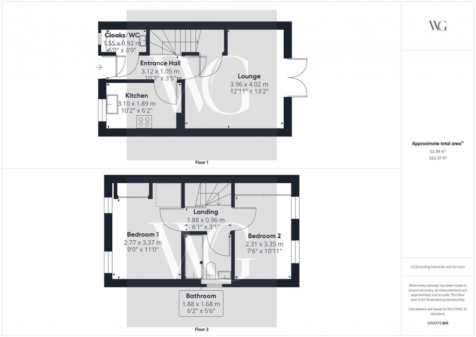 Floorplan for 35 Berriman Drive, Driffield, YO25 5DX