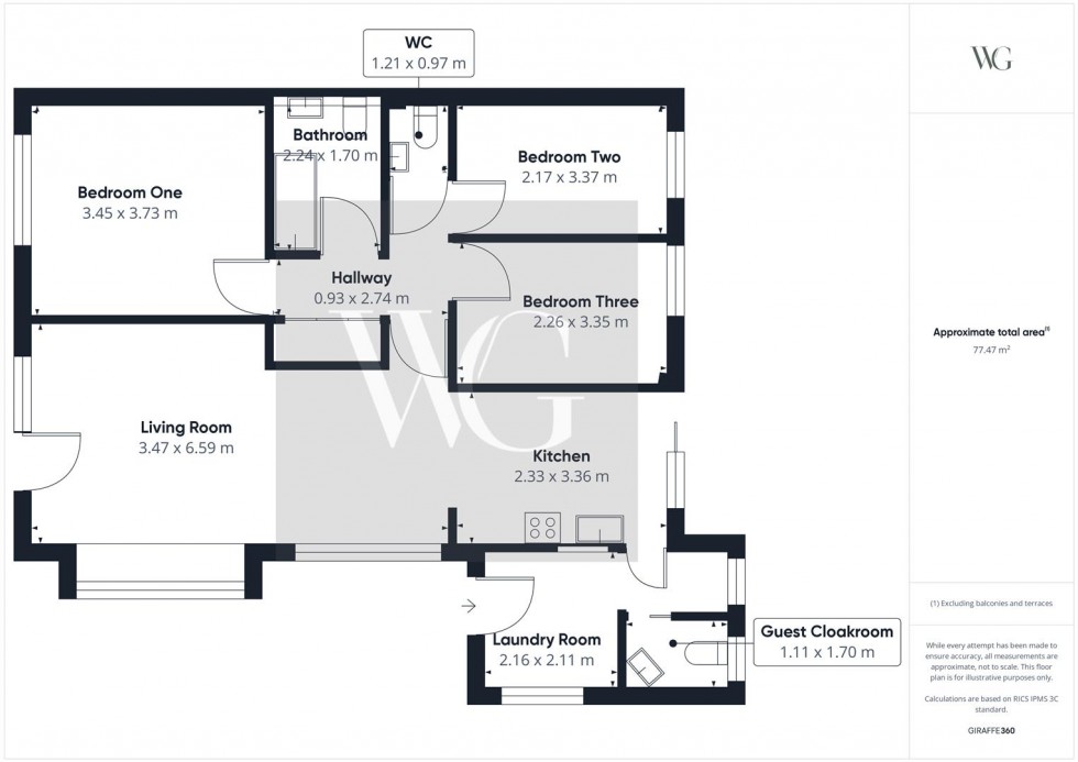 Floorplan for West End, Welburn, York, North Yorkshire, YO60 7DX