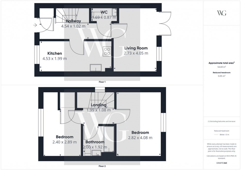 Floorplan for 75 Headland Rise, Malton, North Yorkshire, YO17 7PR