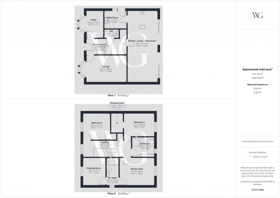 Floorplan for 24 The Chase, Driffield, YO25 5FJ