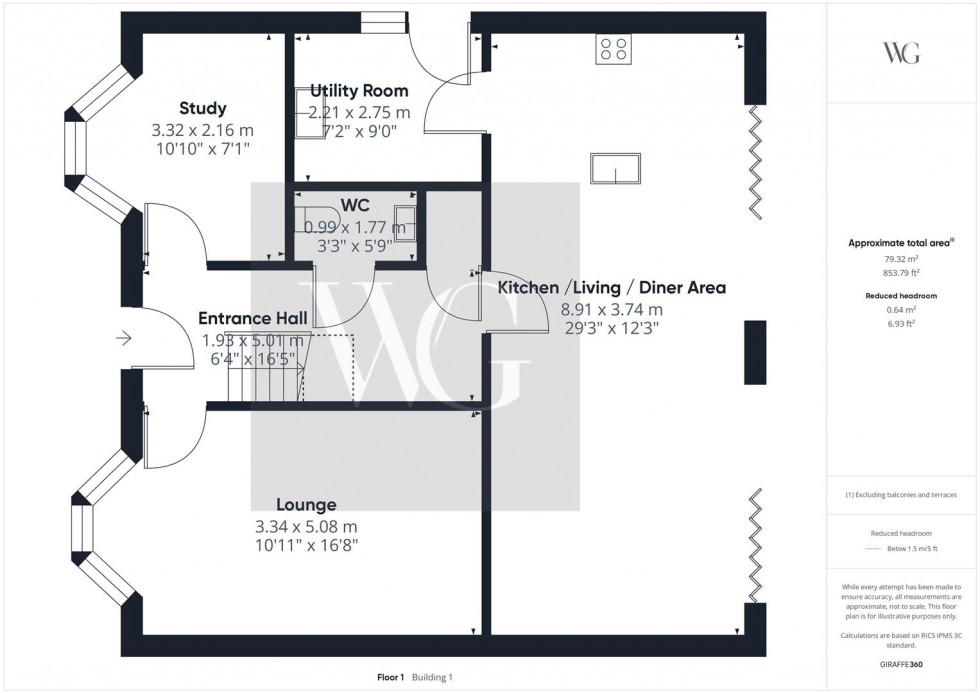 Floorplan for 24 The Chase, Driffield, YO25 5FJ