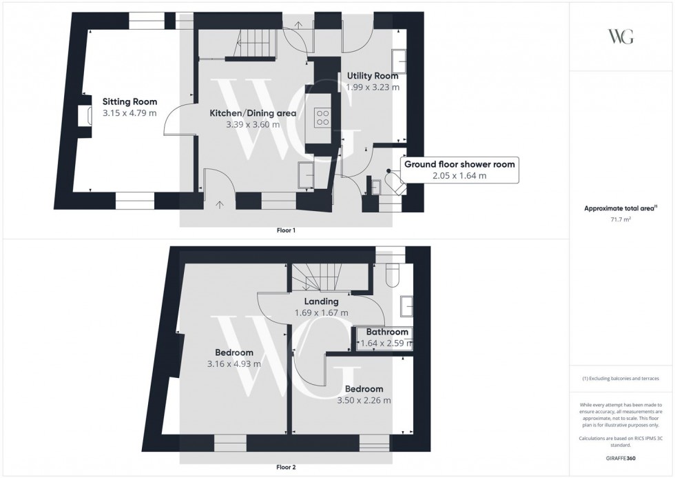 Floorplan for 27 Park Street, Pickering, North Yorkshire, YO18 7AJ