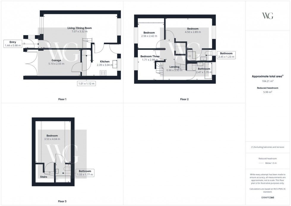 Floorplan for 5 Hudson Close, Malton, North Yorkshire, YO17 7FJ