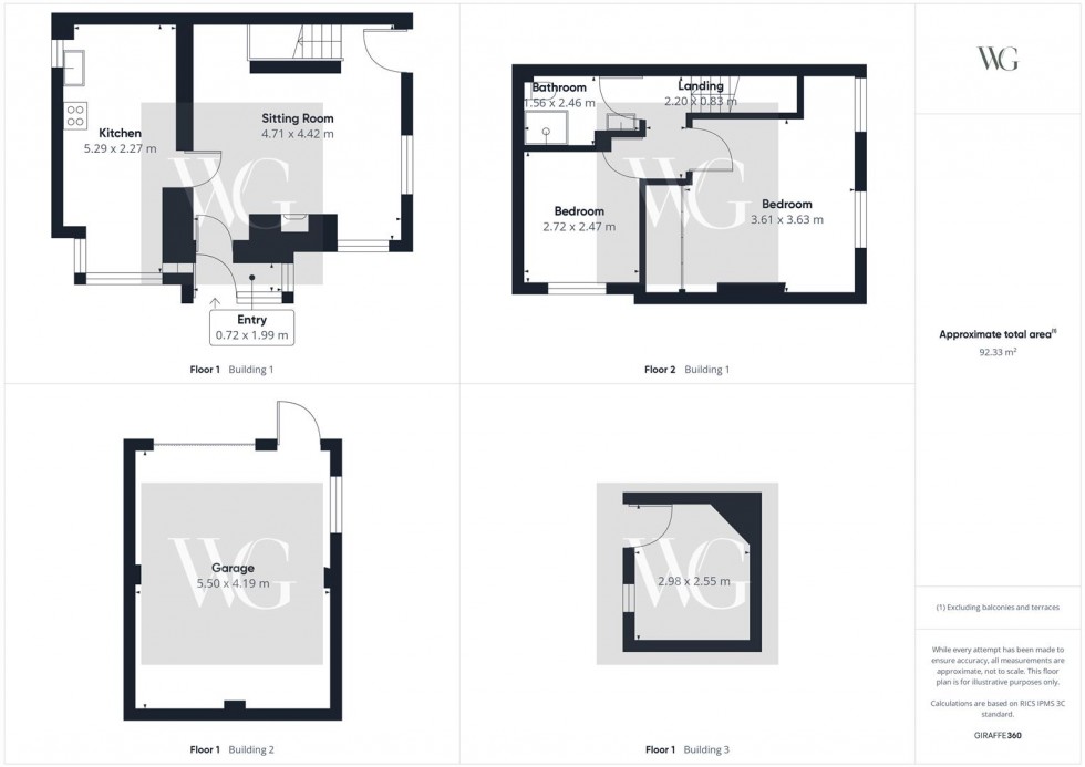 Floorplan for Hatton Rose Cottage, Main Street, Westow, York, YO60 7NE