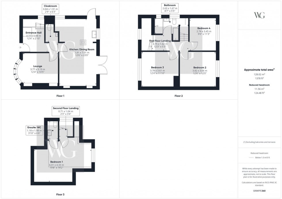 Floorplan for 13A Scarborough Road, Driffield, YO25 5DS