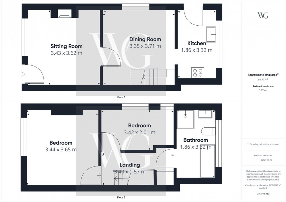 Floorplan for 17 Mill Street, Norton, Malton, North Yorkshire, YO17 9JH