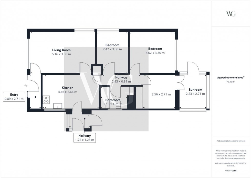 Floorplan for 8 Terrington View, Sheriff Hutton, York, YO60 6QS